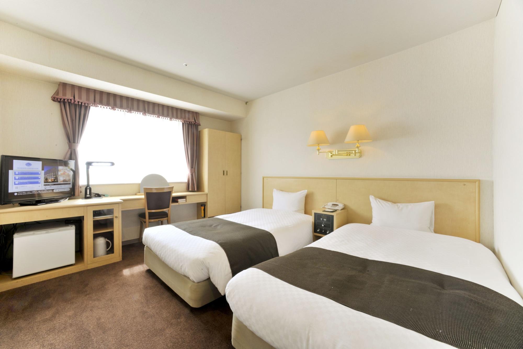 Yamagata Kokusai Hotel Exteriör bild